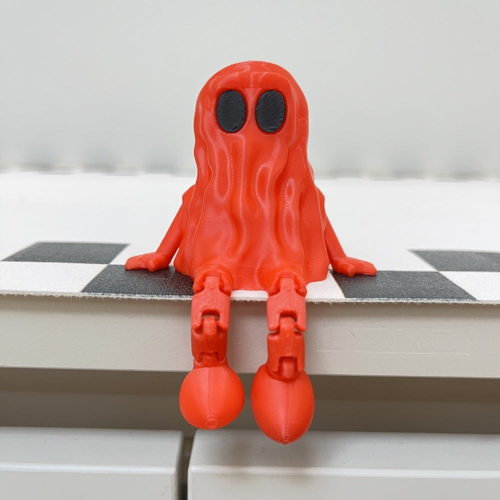 Halloween Geist Dekofigur – 3D-gedruckte Spukfigur für Party und Gruseldeko