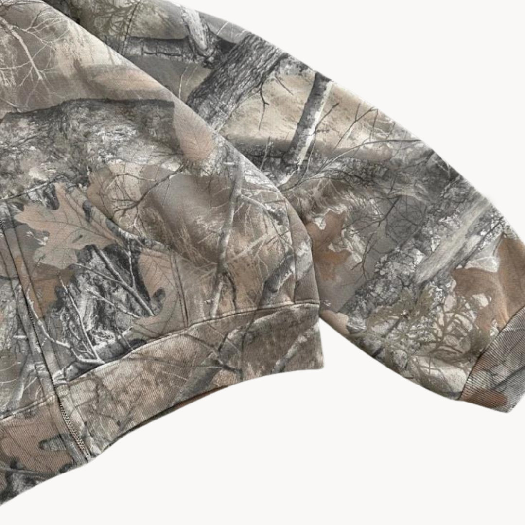 Unisex Oversized Camouflage Hoodie Streetwear für Alltag und Outdoor