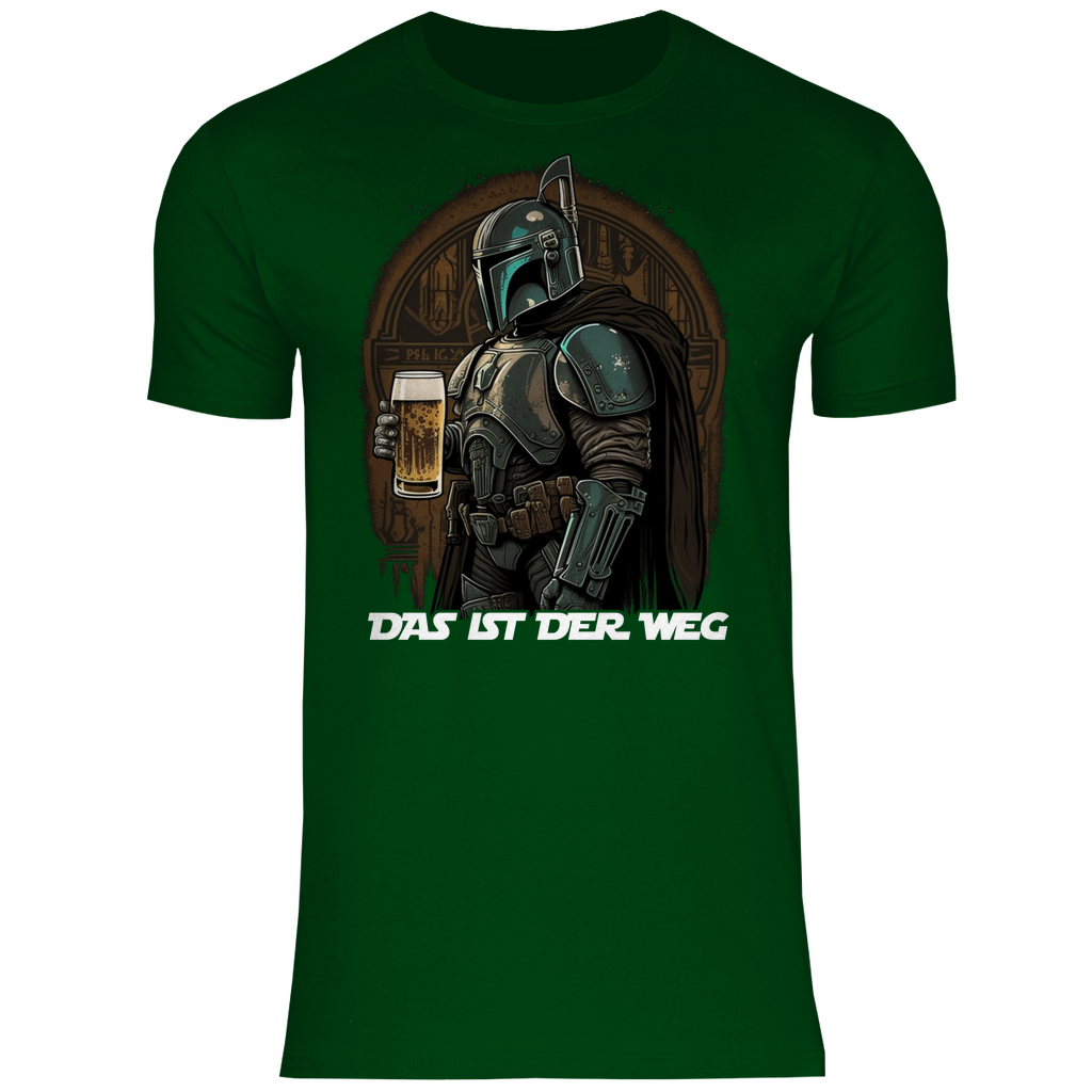 Gabriel – Mandalorian Bier Spaß Herren T-Shirt