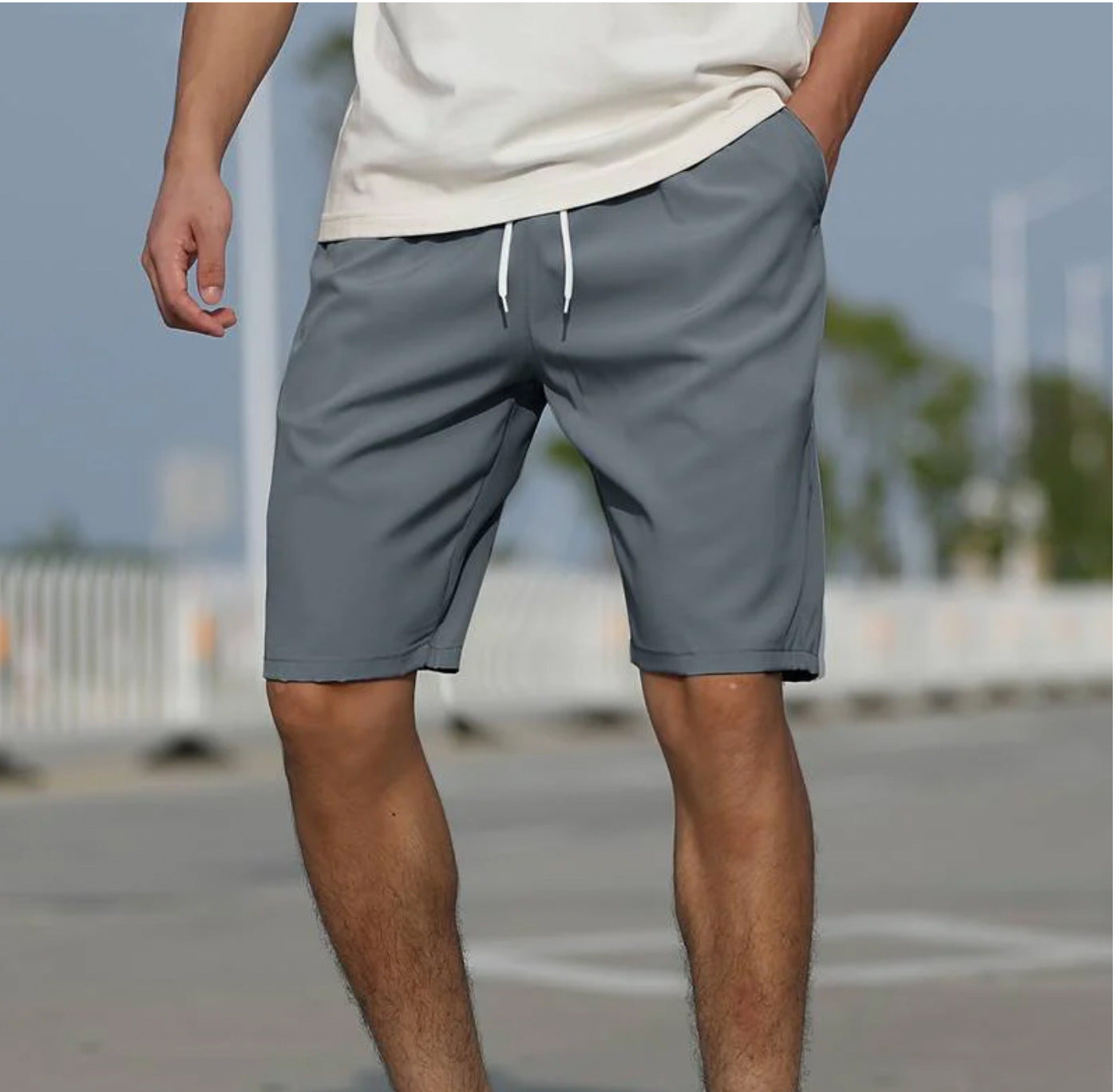 Neil – Personalisierte 3D-Digitaldruck Strandhose für Herren
