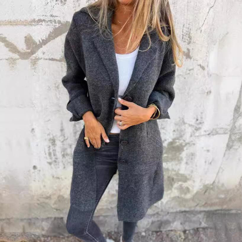 Angela – Modischer Damen-Cardigan mit Einstecktaschen