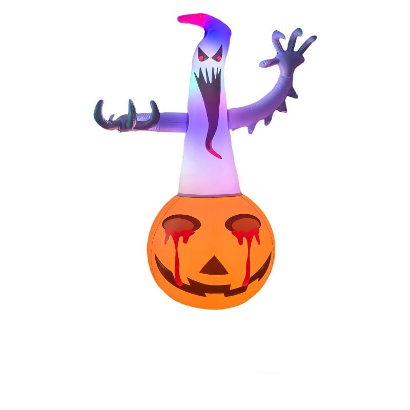 Halloween Aufblasbare Dekorationen für Party & Garten – Lustige und Gruselige Figuren für Halloween-Fest