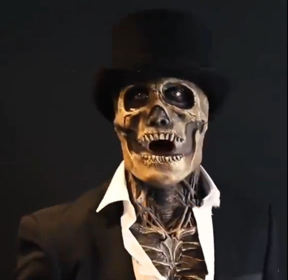 Halloween Horror Maske für Erwachsene – Gruselige Clown Gesichtsmaske für Kostüm & Deko