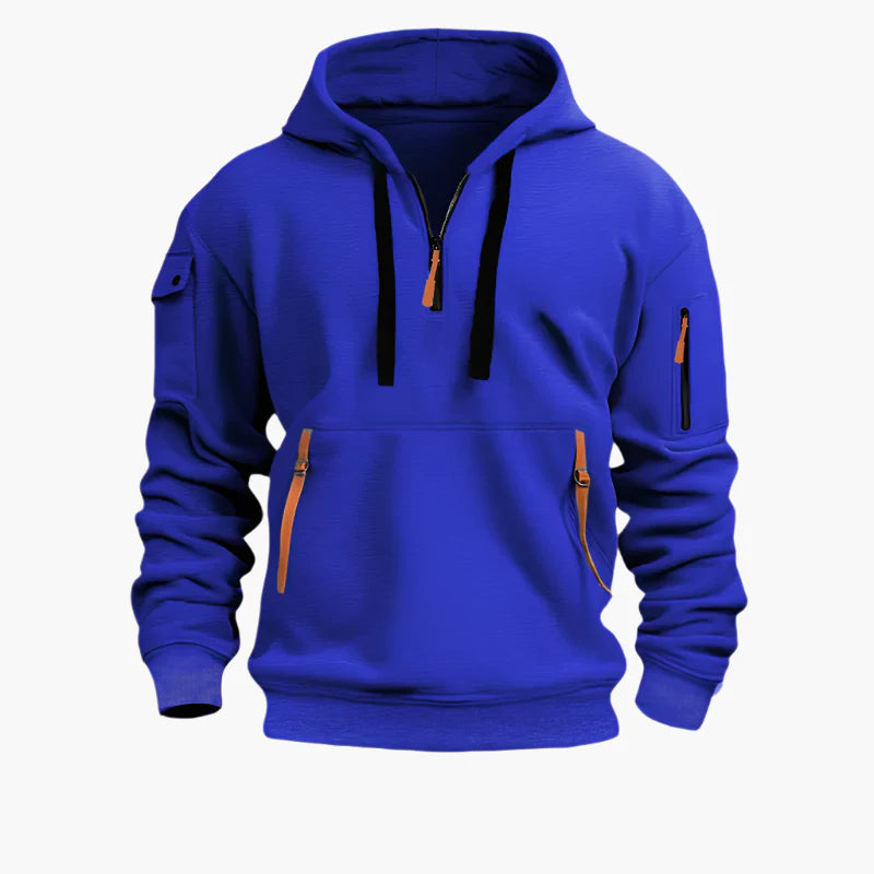Herren Kapuzenpullover Artemis – Funktionaler Hoodie mit Taschen und sportlichem Style