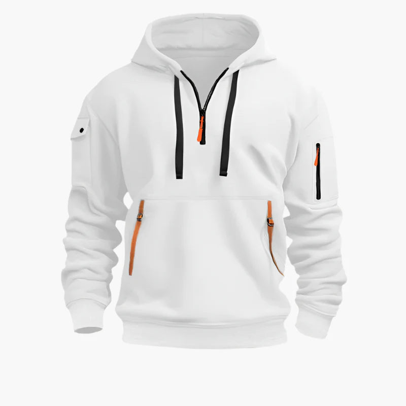 Herren Kapuzenpullover Artemis – Funktionaler Hoodie mit Taschen und sportlichem Style