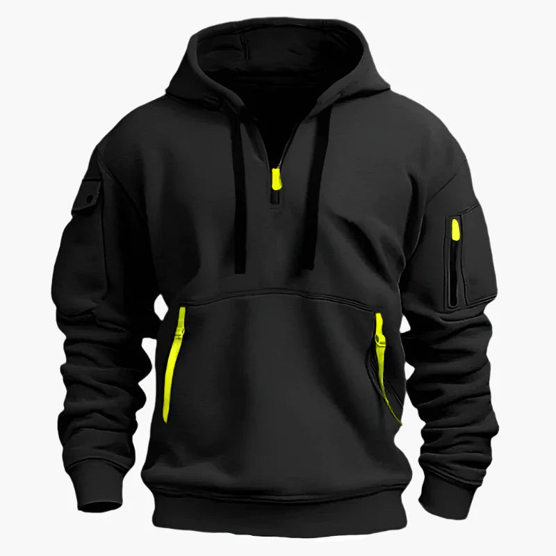 Herren Kapuzenpullover Artemis – Funktionaler Hoodie mit Taschen und sportlichem Style