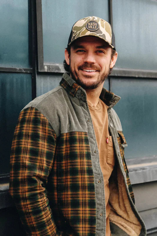 Herren Outdoor Flanelljacke im Holzfäller-Stil mit Fleece-Innenfutter – Ideal für Freizeit und Abenteuer