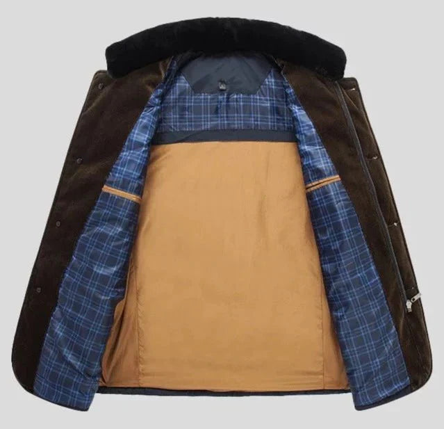 Herren Steppjacke im modernen Business-Stil für Alltag und Freizeit