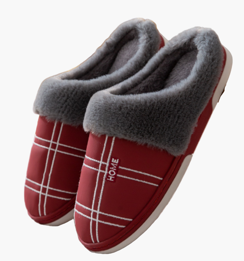 Herren Hauspantoffeln Komfort-Stil mit Antirutsch – Warme Slipper für Zuhause