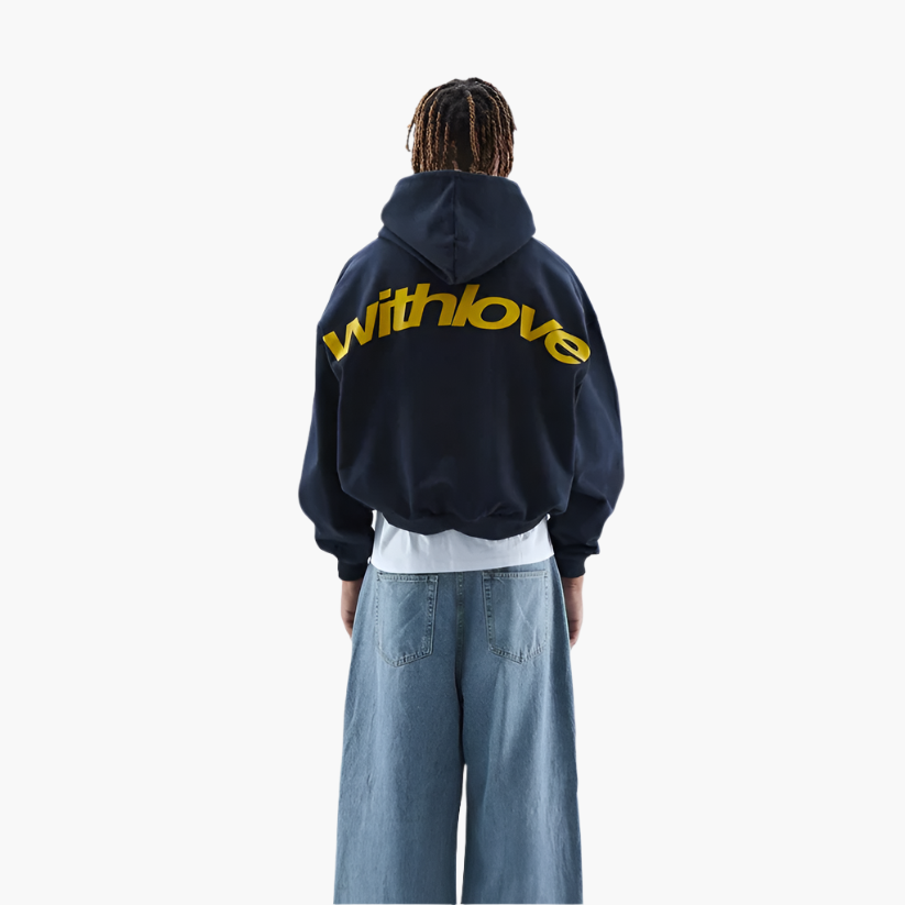 Unisex Streetstyle Hoodie mit auffälligem Rückenprint für Freizeit & Alltag