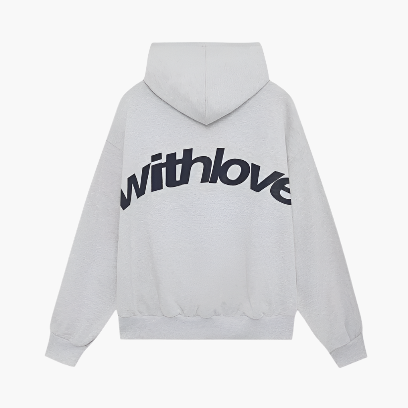 Unisex Streetstyle Hoodie mit auffälligem Rückenprint für Freizeit & Alltag