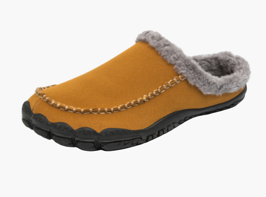 Herren Pantoffeln Komfort Haus-Slipper mit Antirutschsohle – Stilvoll & Warm für Zuhause
