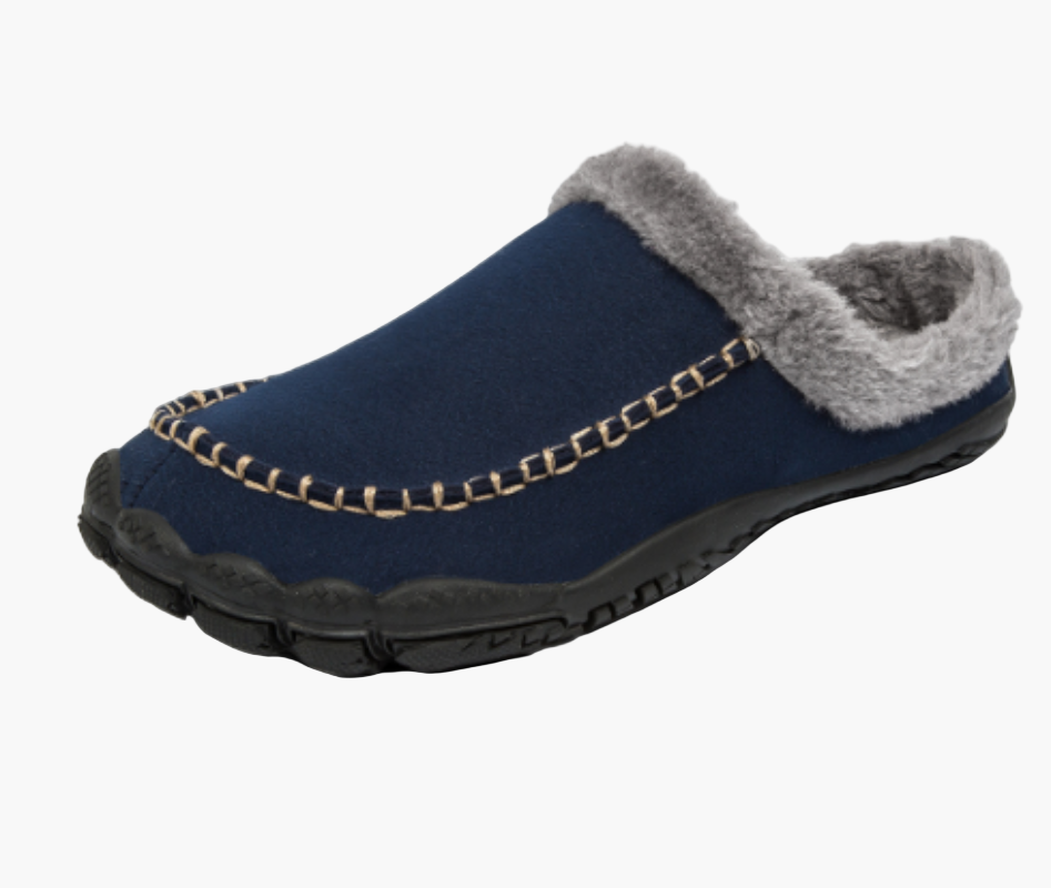 Herren Pantoffeln Komfort Haus-Slipper mit Antirutschsohle – Stilvoll & Warm für Zuhause
