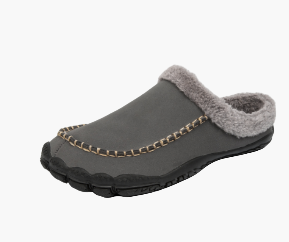 Herren Pantoffeln Komfort Haus-Slipper mit Antirutschsohle – Stilvoll & Warm für Zuhause