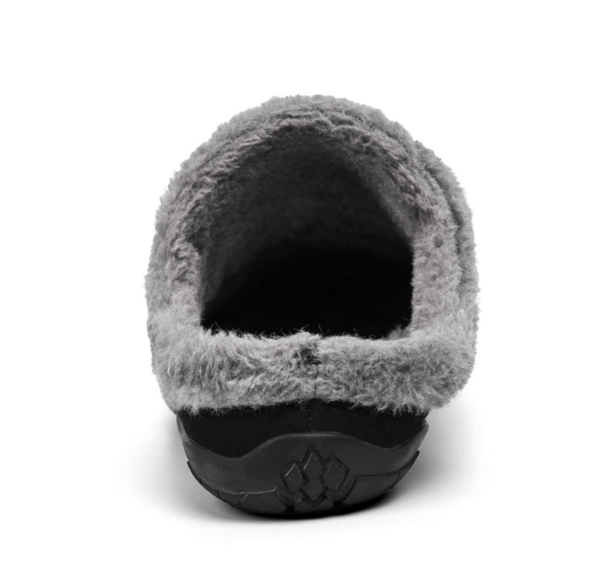 Herren Pantoffeln Komfort Haus-Slipper mit Antirutschsohle – Stilvoll & Warm für Zuhause