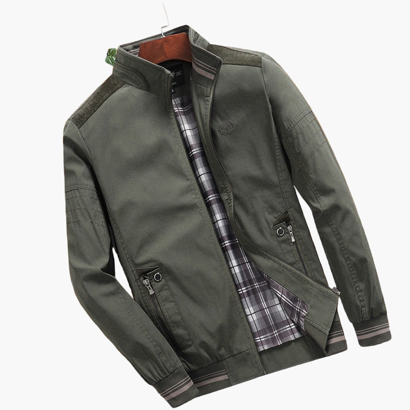 Herren Bomberjacke Modern Sportlich für Frühling und Sommer – Freizeit & Alltag