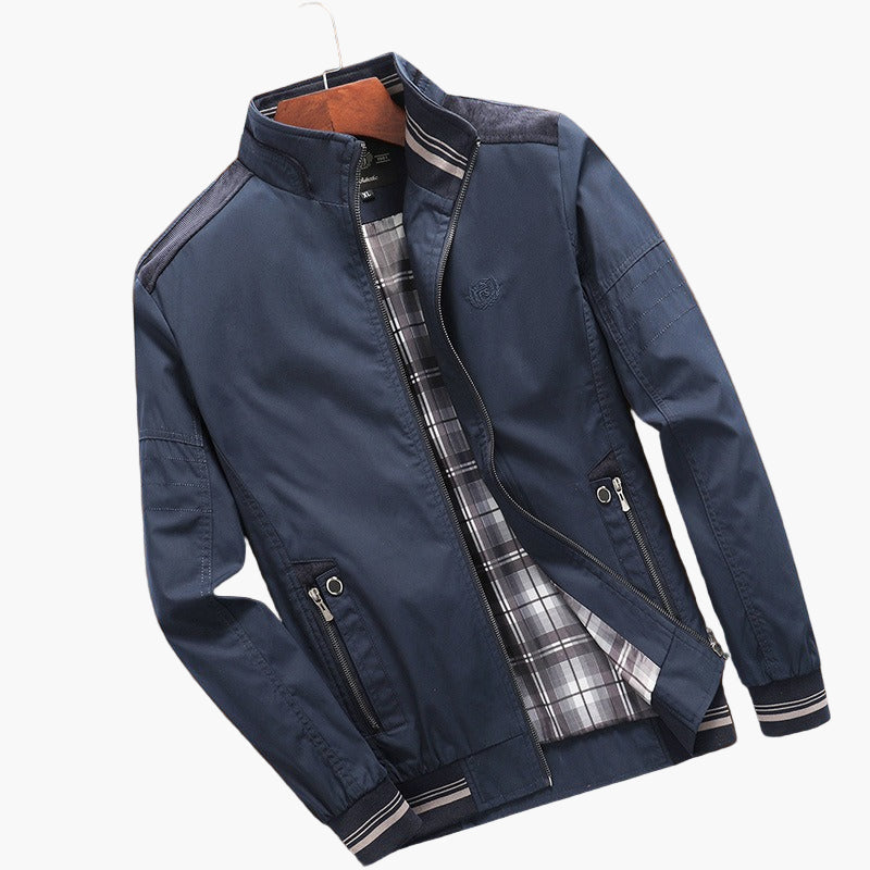 Herren Bomberjacke Modern Sportlich für Frühling und Sommer – Freizeit & Alltag