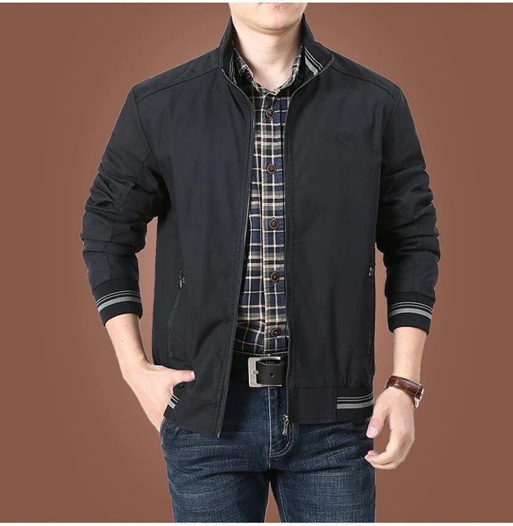 Herren Bomberjacke Modern Sportlich für Frühling und Sommer – Freizeit & Alltag