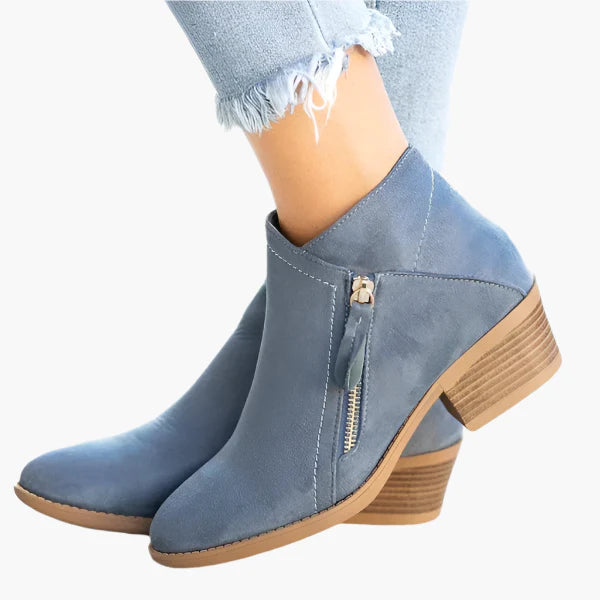 Damen Orthopädische Vintage Ankle Boots für Alltag und Freizeit