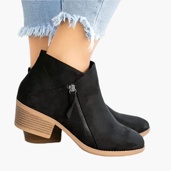 Damen Orthopädische Vintage Ankle Boots für Alltag und Freizeit