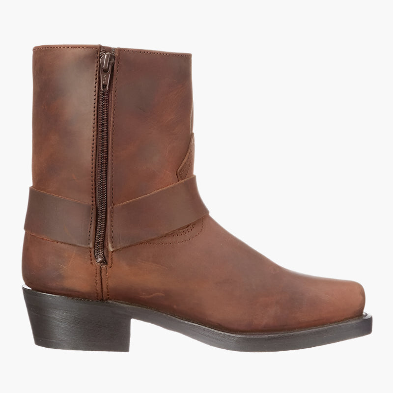 Herren Western Stiefeletten Vintage Cowboy Stil für Freizeit & Outdoor