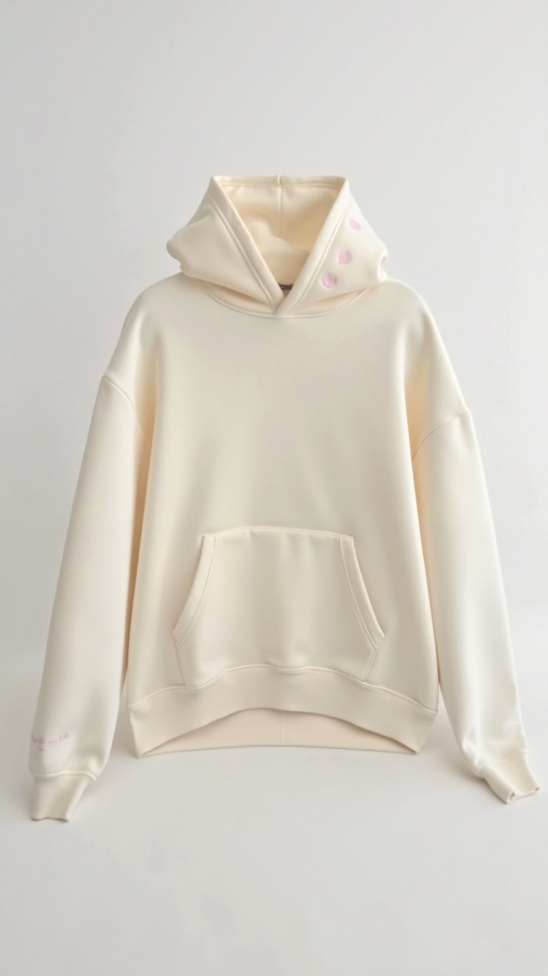 Damen Oversize Kapuzenpullover mit tropischer Stickerei – Lässiger Streetstyle Hoodie für Alltag und Freizeit