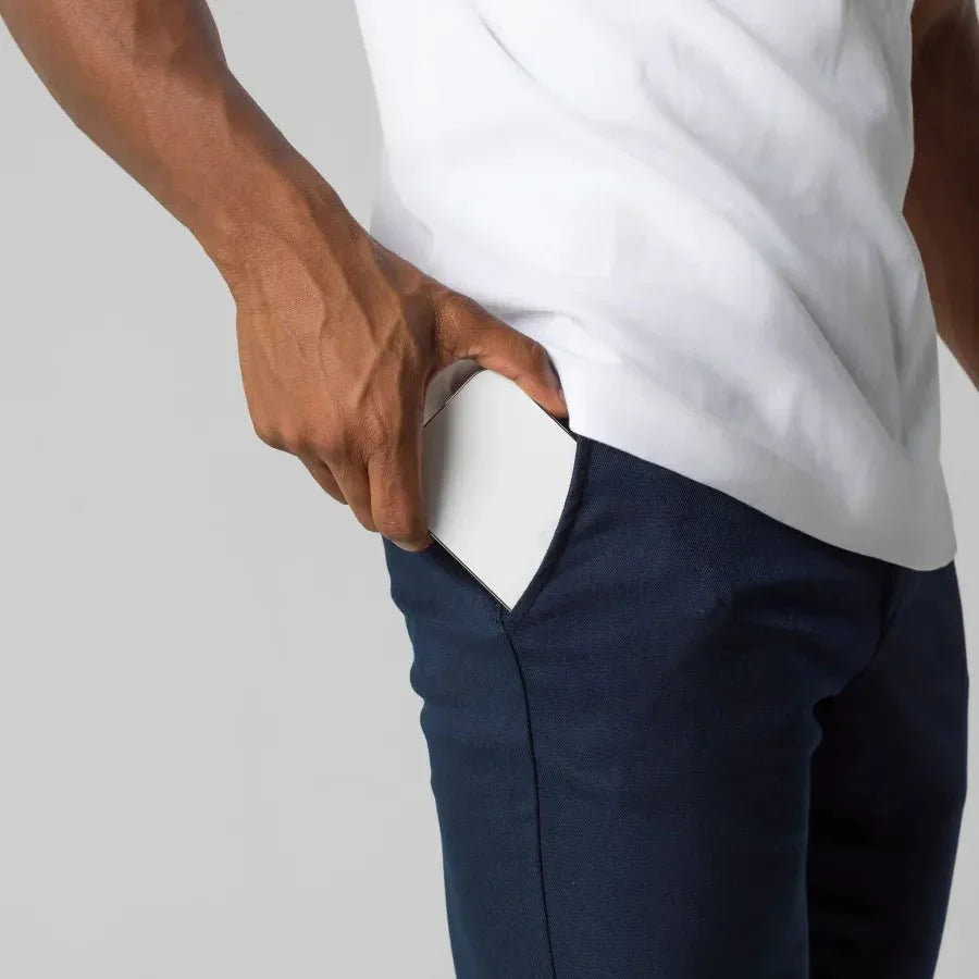 Herren Slim-Fit Chinohose – Modernes Design für Business und Freizeit