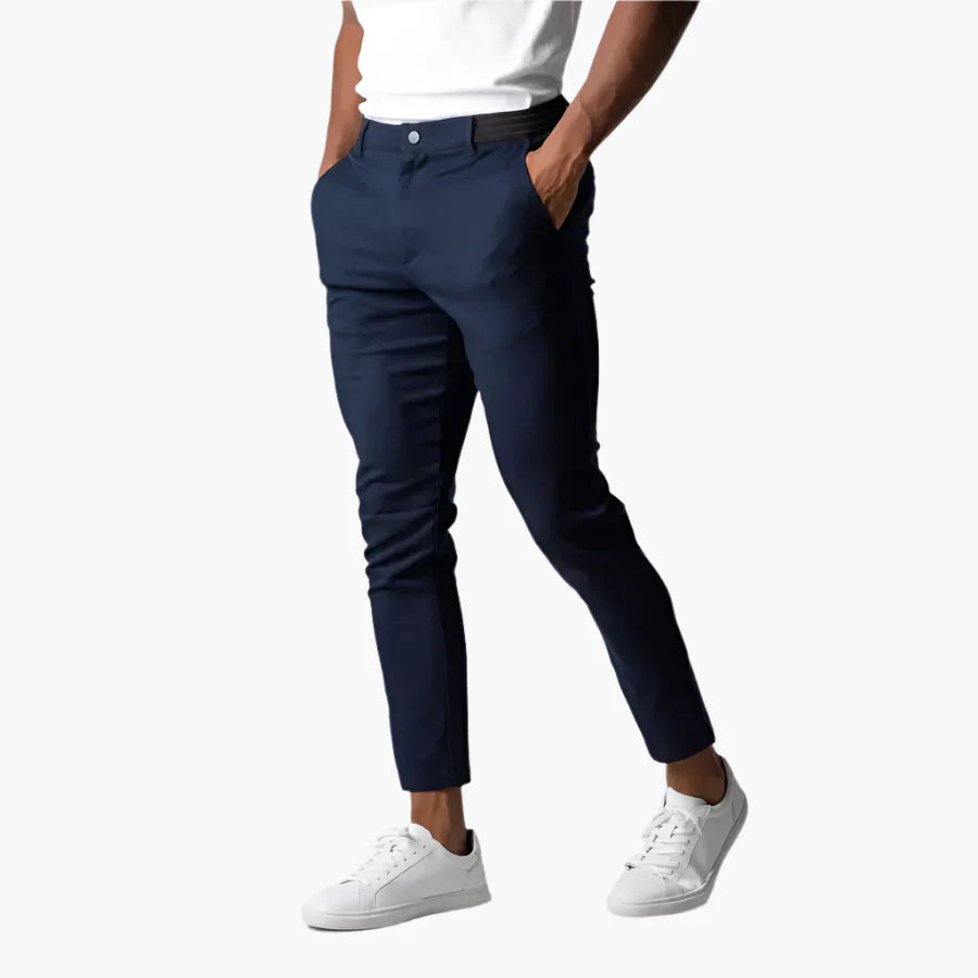 Herren Slim-Fit Chinohose – Modernes Design für Business und Freizeit