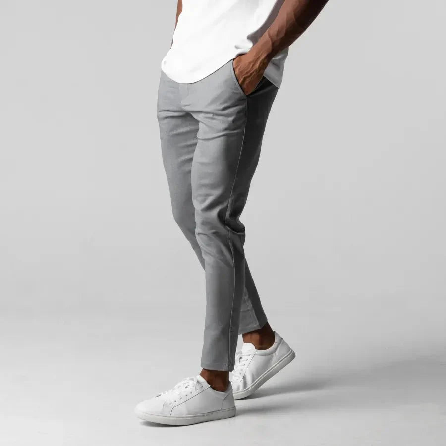 Herren Slim-Fit Chinohose – Modernes Design für Business und Freizeit