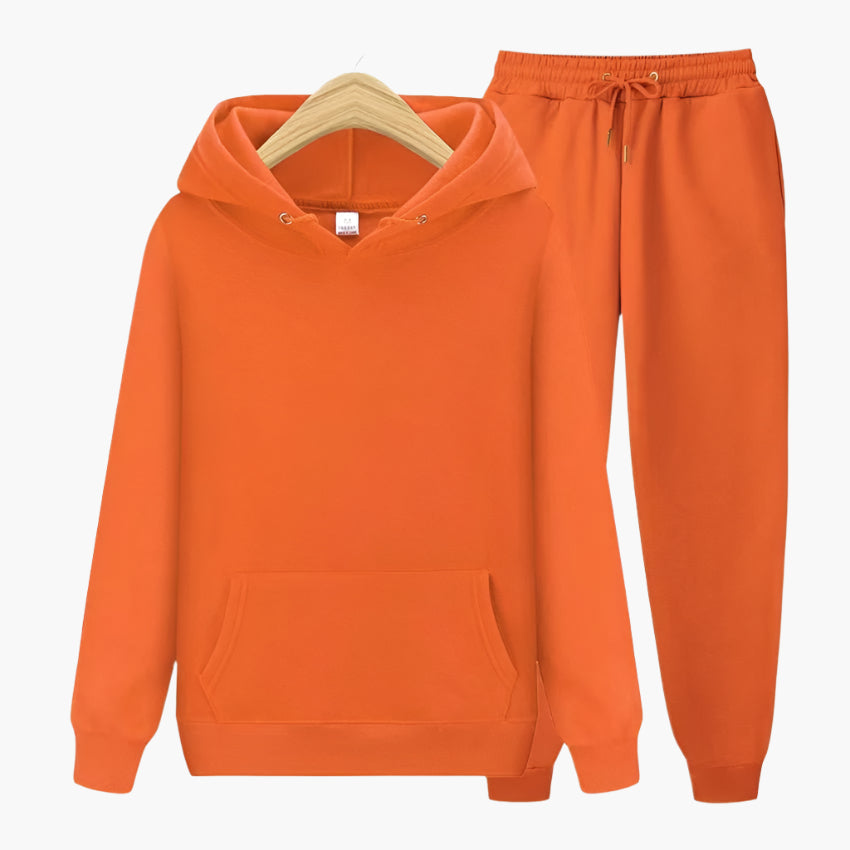 Herren Freizeit Trainingsanzug Set – Hoodie & Jogginghose, Sportlich & Lässig für Alltag und Fitness