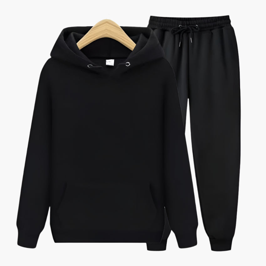 Herren Freizeit Trainingsanzug Set – Hoodie & Jogginghose, Sportlich & Lässig für Alltag und Fitness