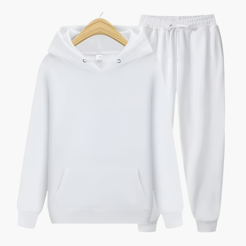 Herren Freizeit Trainingsanzug Set – Hoodie & Jogginghose, Sportlich & Lässig für Alltag und Fitness