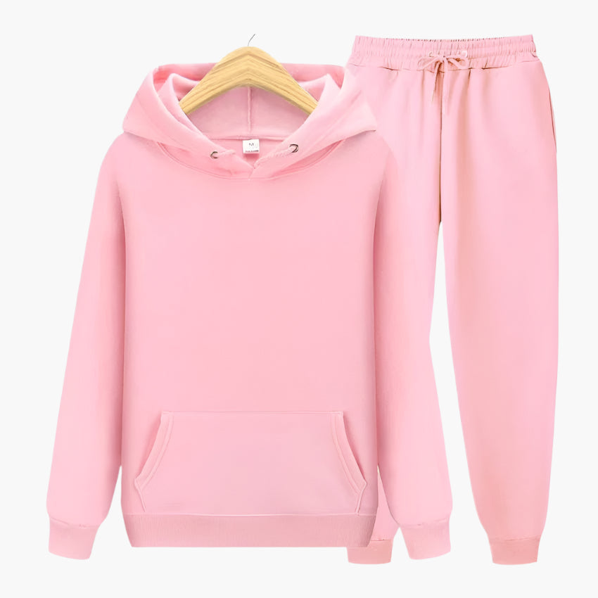 Herren Freizeit Trainingsanzug Set – Hoodie & Jogginghose, Sportlich & Lässig für Alltag und Fitness