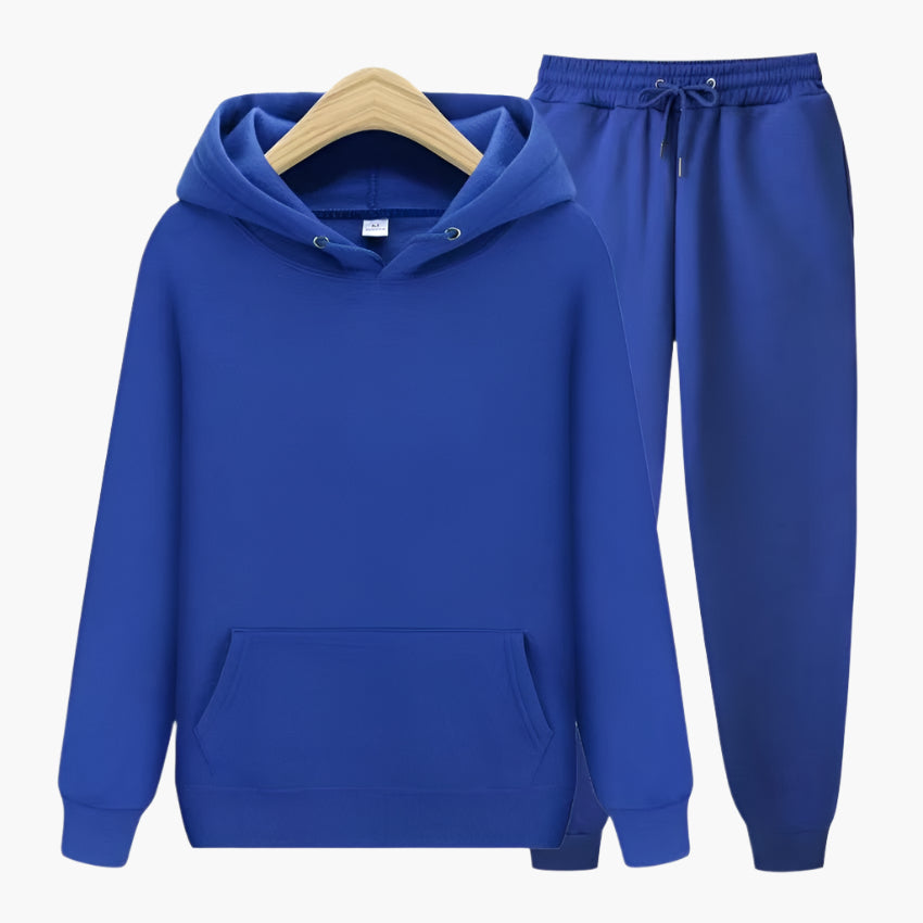 Herren Freizeit Trainingsanzug Set – Hoodie & Jogginghose, Sportlich & Lässig für Alltag und Fitness