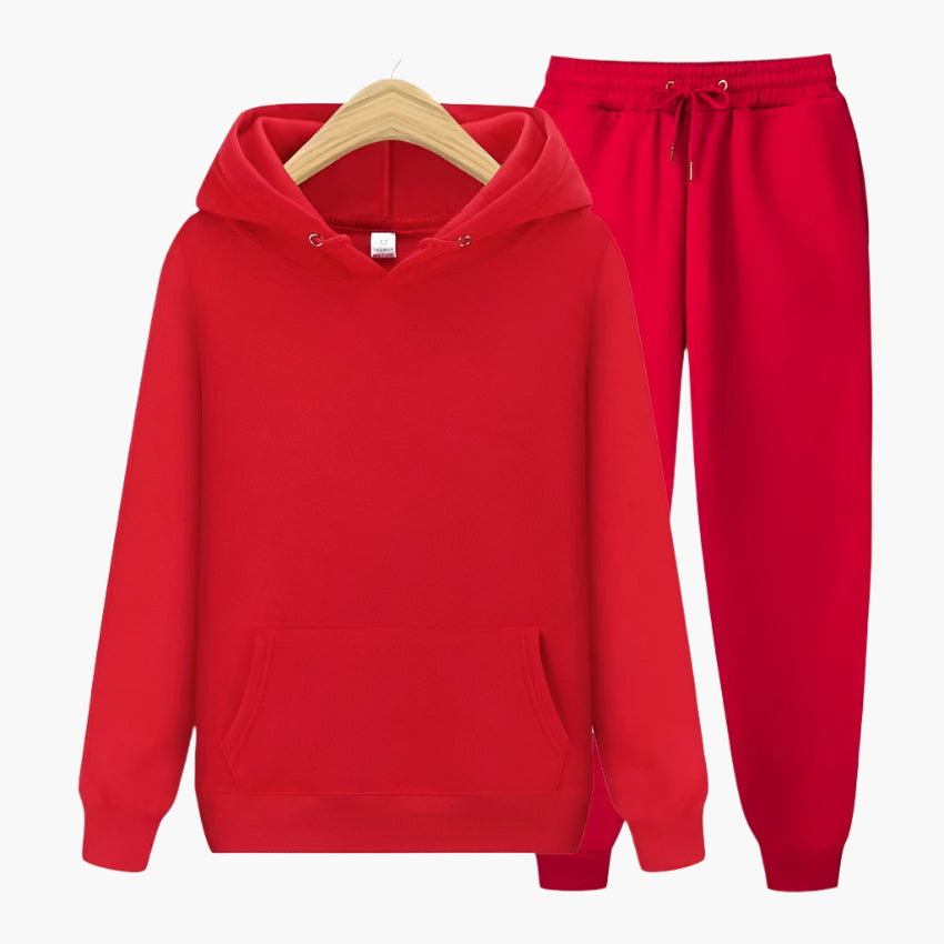 Herren Freizeit Trainingsanzug Set – Hoodie & Jogginghose, Sportlich & Lässig für Alltag und Fitness