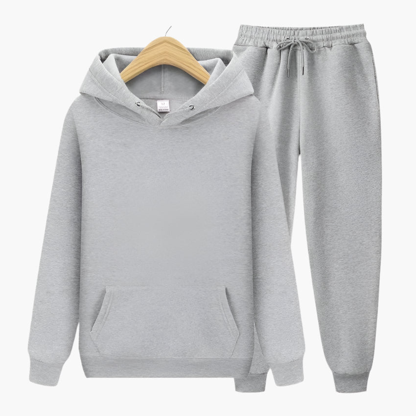 Herren Freizeit Trainingsanzug Set – Hoodie & Jogginghose, Sportlich & Lässig für Alltag und Fitness