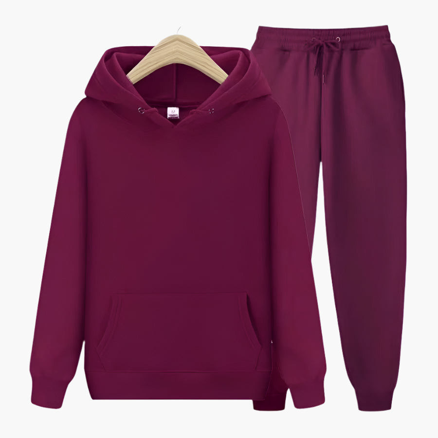 Herren Freizeit Trainingsanzug Set – Hoodie & Jogginghose, Sportlich & Lässig für Alltag und Fitness
