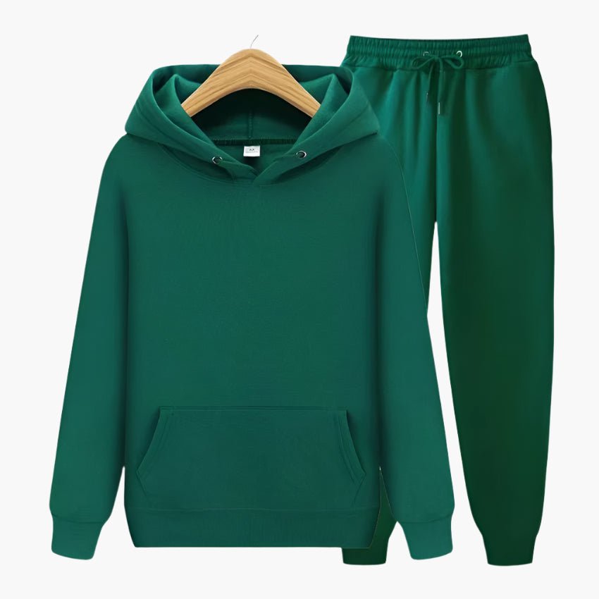 Herren Freizeit Trainingsanzug Set – Hoodie & Jogginghose, Sportlich & Lässig für Alltag und Fitness
