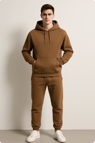Herren Freizeit Trainingsanzug Set – Hoodie & Jogginghose, Sportlich & Lässig für Alltag und Fitness