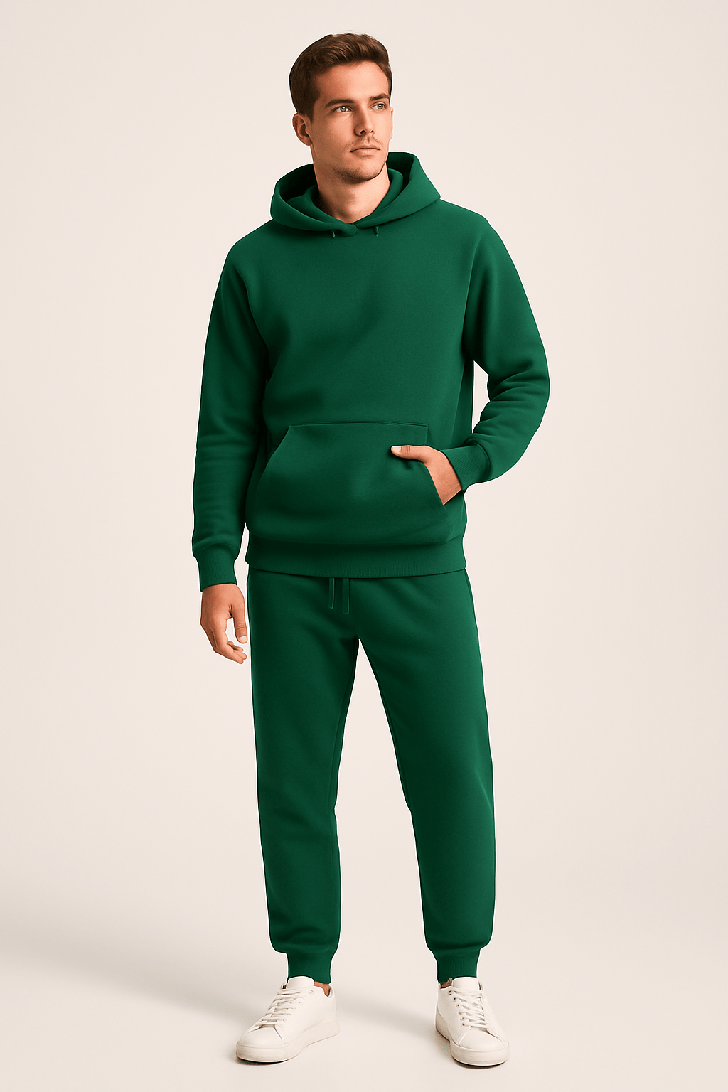 Herren Freizeit Trainingsanzug Set – Hoodie & Jogginghose, Sportlich & Lässig für Alltag und Fitness