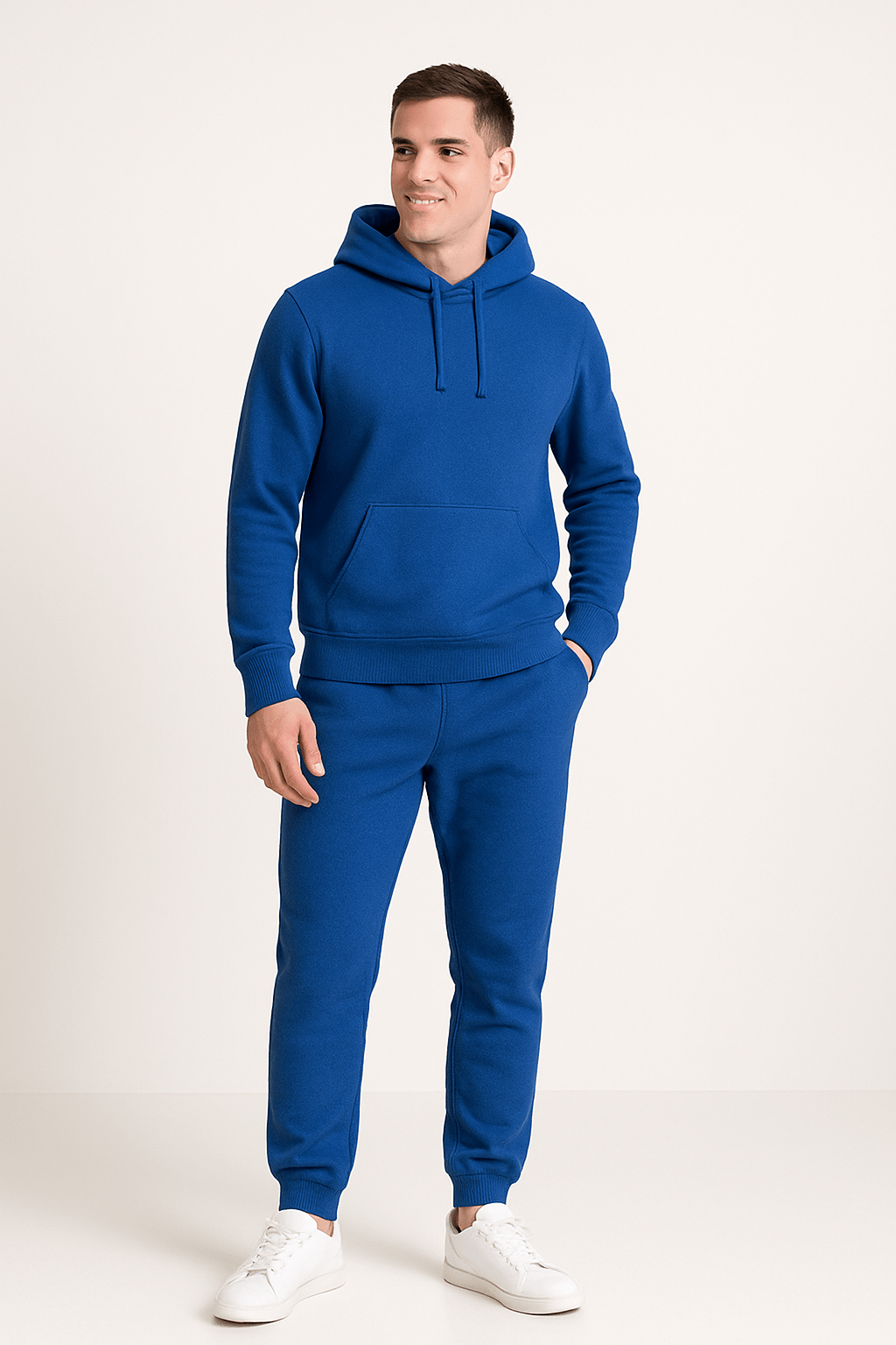 Herren Freizeit Trainingsanzug Set – Hoodie & Jogginghose, Sportlich & Lässig für Alltag und Fitness