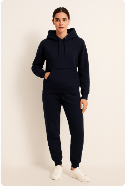 Herren Freizeit Trainingsanzug Set – Hoodie & Jogginghose, Sportlich & Lässig für Alltag und Fitness