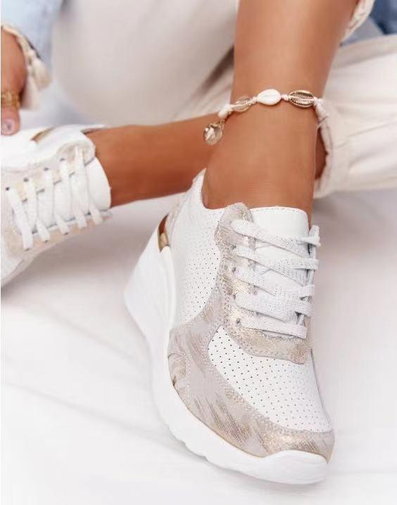 Damen Orthopädische Sneaker mit Keilabsatz – Komfortable und Modische Freizeitschuhe
