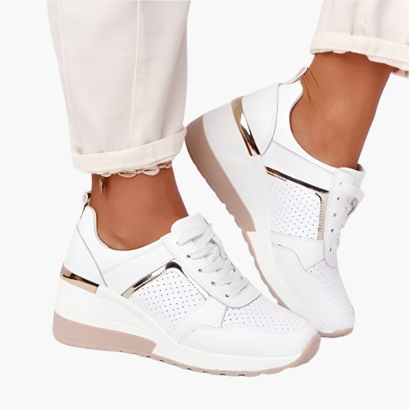 Damen Orthopädische Sneaker mit Keilabsatz – Komfortable und Modische Freizeitschuhe