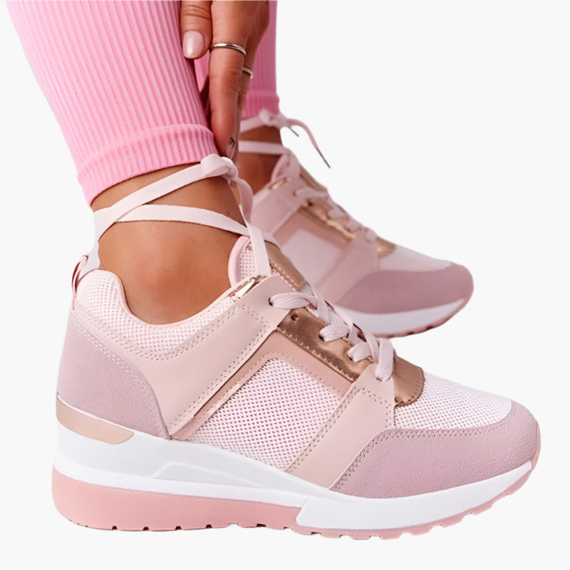 Damen Orthopädische Sneaker mit Keilabsatz – Komfortable und Modische Freizeitschuhe