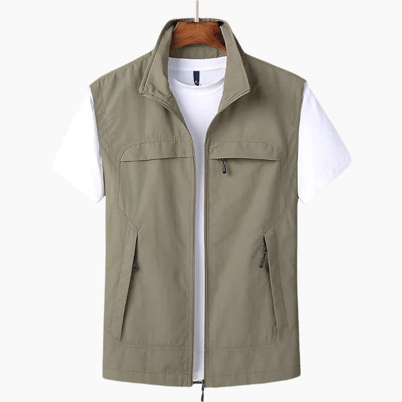 Herren Outdoor Weste – Moderne ärmellose Freizeitweste für Alltag, Reisen & Outdoor
