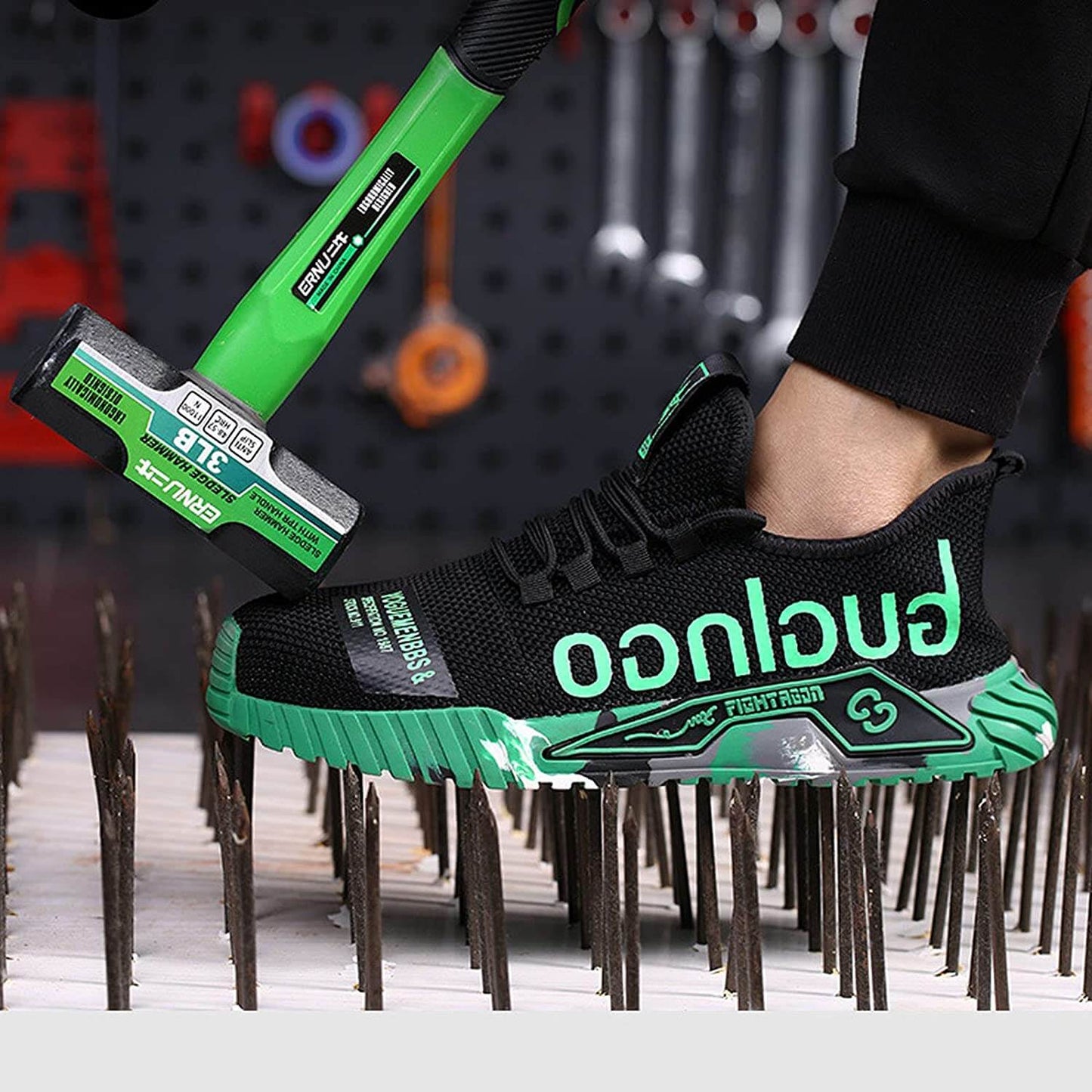 Herren Sicherheits-Arbeitsschuhe Sportlicher Sneaker für Beruf & Outdoor