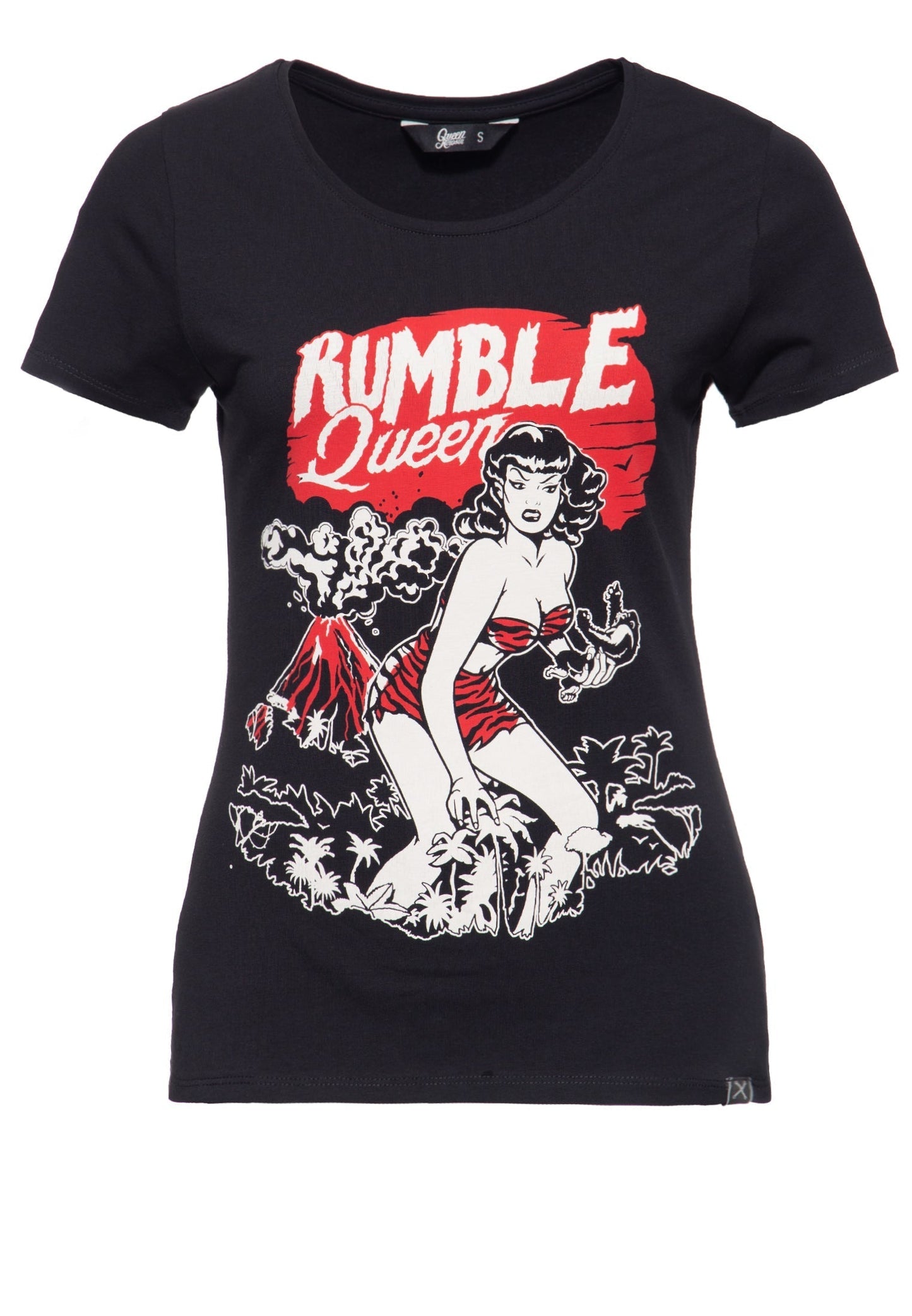 Christina – Damen Vintage-Stil T-Shirt
