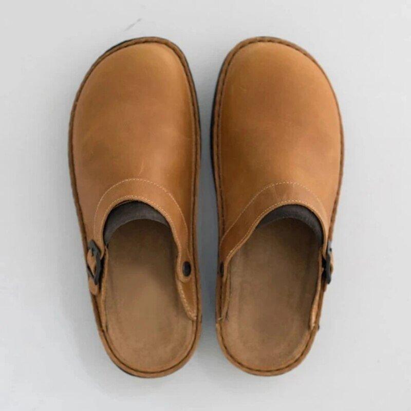 Herren Komfort-Clogs mit verstellbarem Riemen – Alltag & Freizeit