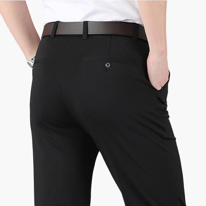 Herren Stretch Businesshose – Moderne Anzughose für Büro & Alltag